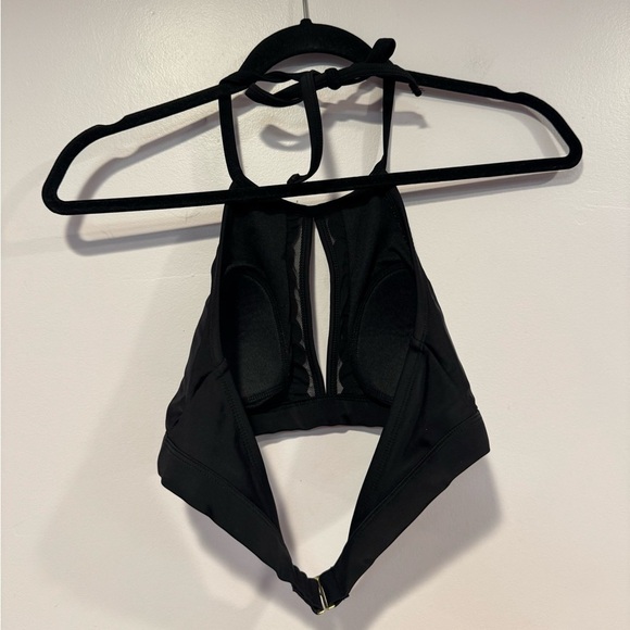 Kona Sol black cutout halter bikini swim top - Picture 5 of 5